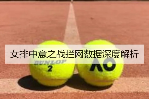 女排中意之战拦网数据深度解析
